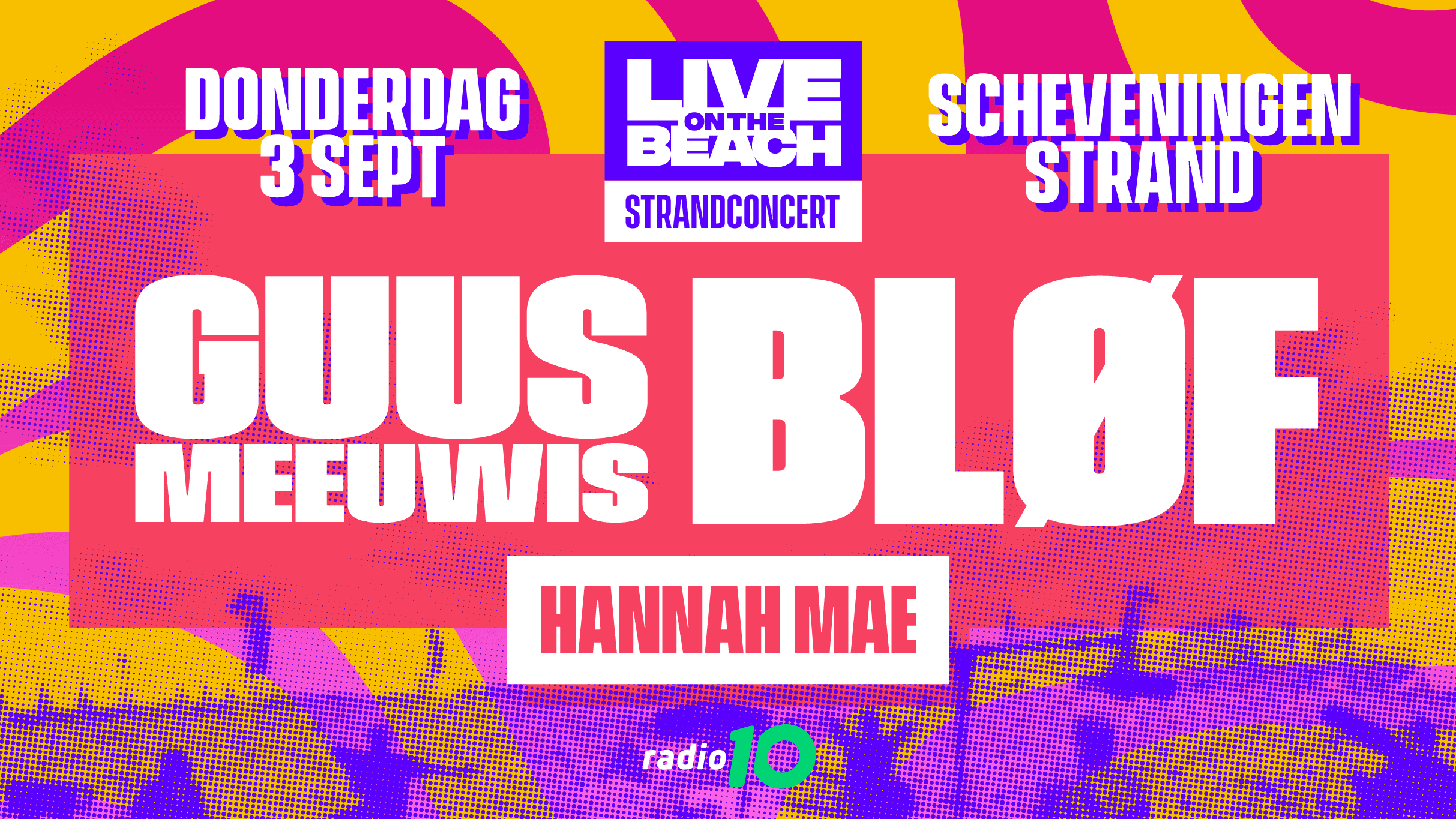 Guus Meeuwis en BLØF - LIVE on the BEACH | Strandclub Arrangement HITO