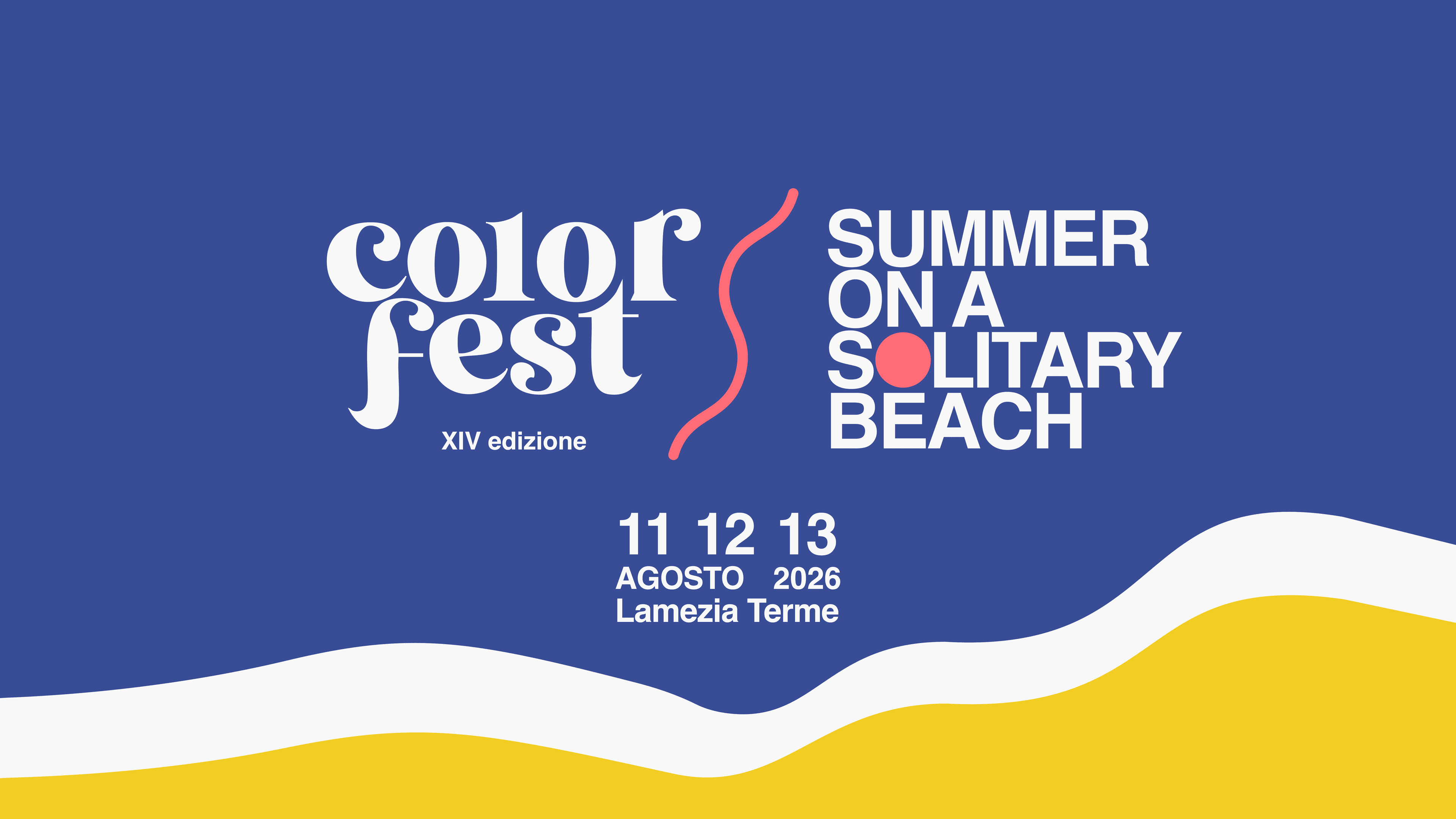 11 - 12 Agosto - 2 Days - Color Fest 14