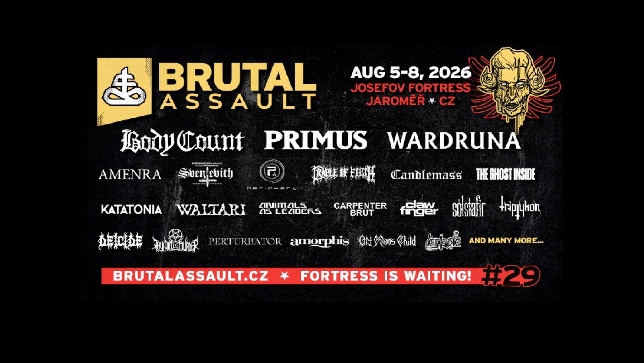 BRUTAL ASSAULT 2026 (5.8. - 8.8.2026)