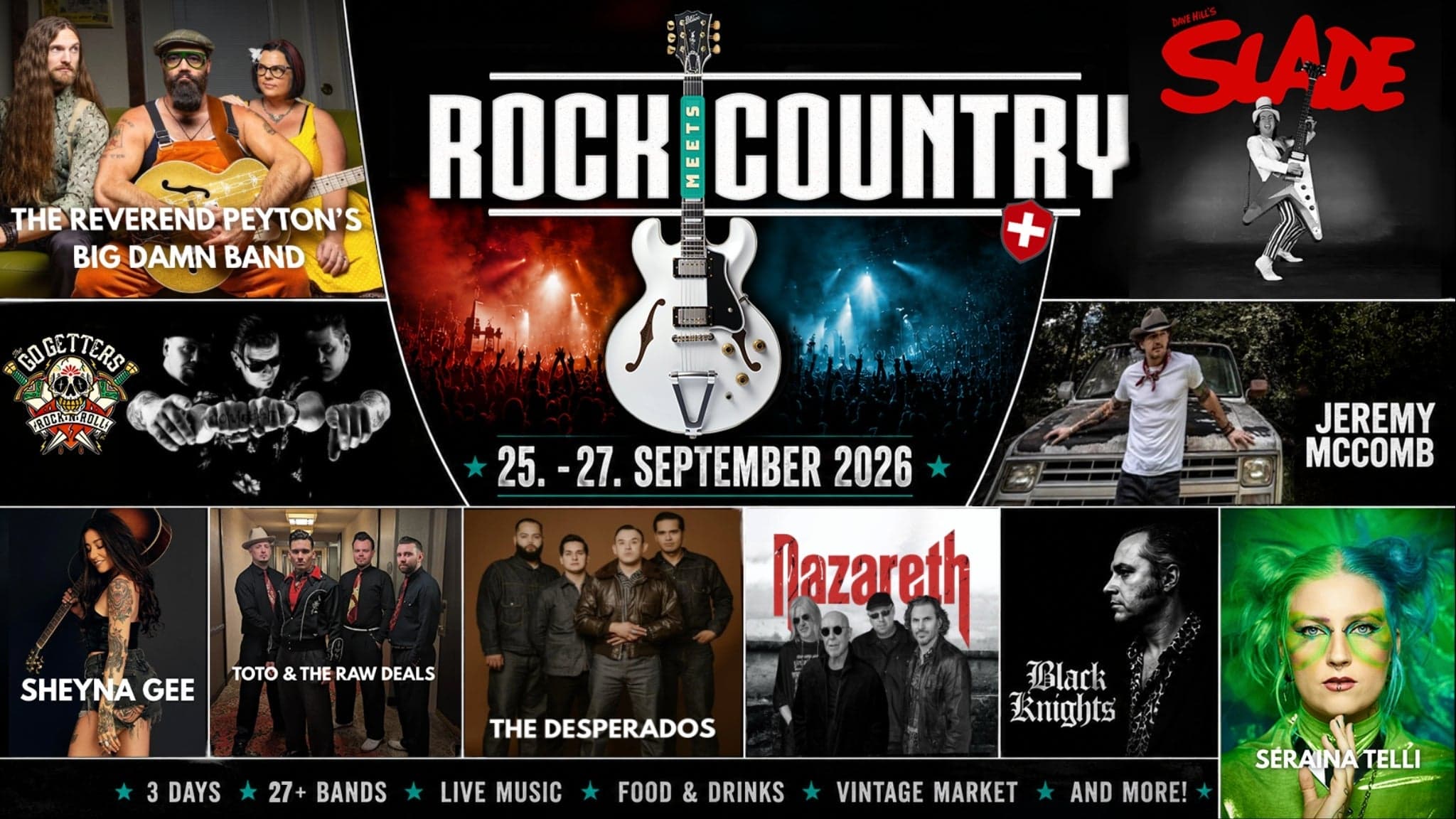 Rock Meets Country 2027 | 1-Day Pass Friday